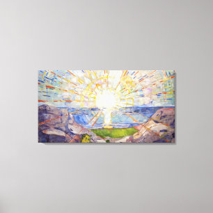 Edvard Munch - The Sun 1911 Canvas Print