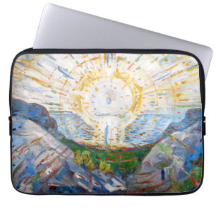 Edvard Munch - The Sun 1912 Laptop Sleeve