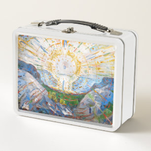 Edvard Munch - The Sun 1912 Metal Lunch Box