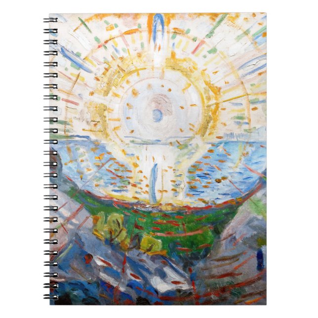 Edvard Munch - The Sun 1912 Notebook (Front)