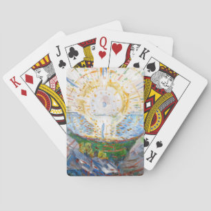 Edvard Munch - The Sun 1912 Playing Cards