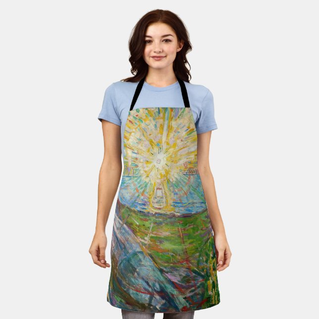 Edvard Munch - The Sun 1916 Apron (Worn)
