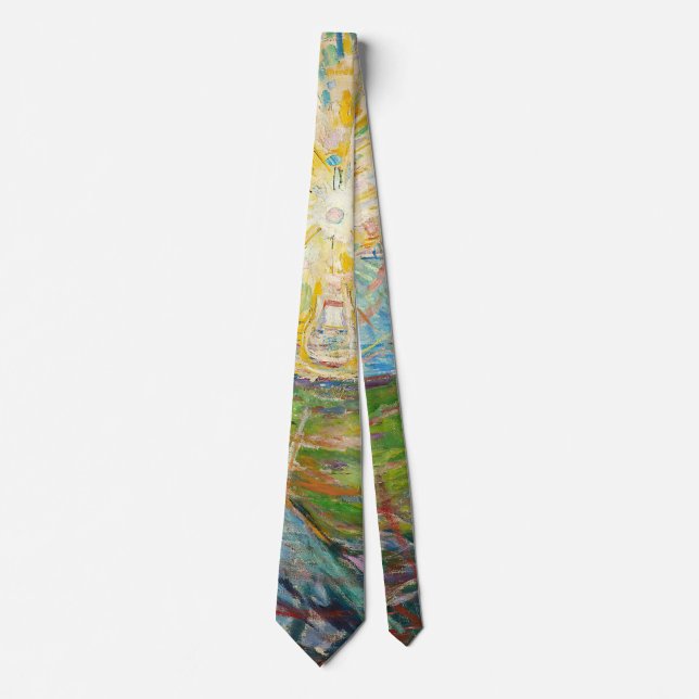 Edvard Munch - The Sun 1916 Tie (Front)