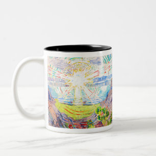 Edvard Munch The Sun Two-Tone Coffee Mug