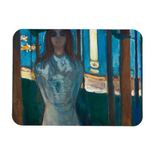 Edvard Munch - The Voice , Summer Night Magnet