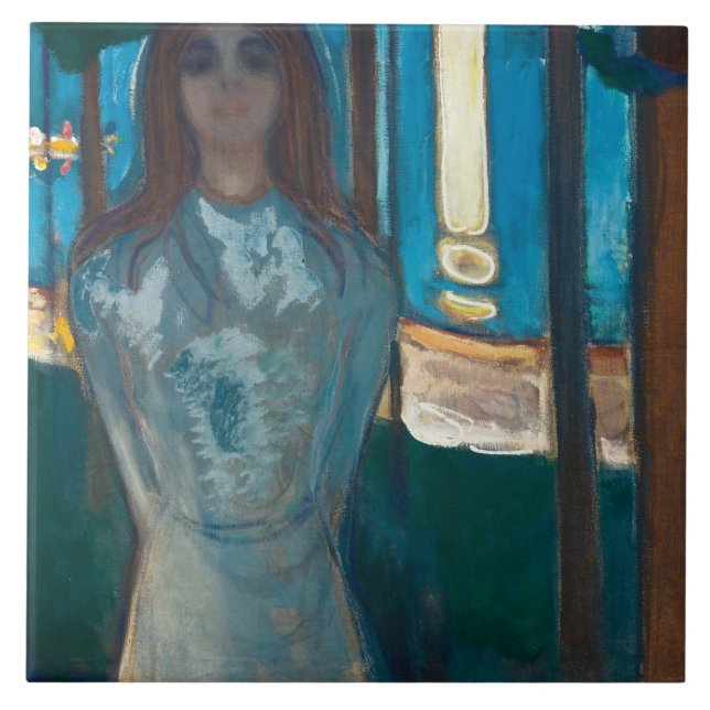 Edvard Munch - The Voice , Summer Night Tile (Front)