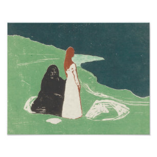 Edvard Munch - Two Women on the Shore Photo Print