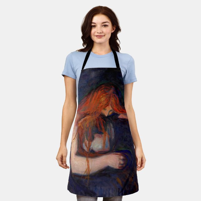 Edvard Munch - Vampire / Love and Pain Apron (Worn)