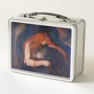 Edvard Munch - Vampire / Love and Pain Metal Lunch Box