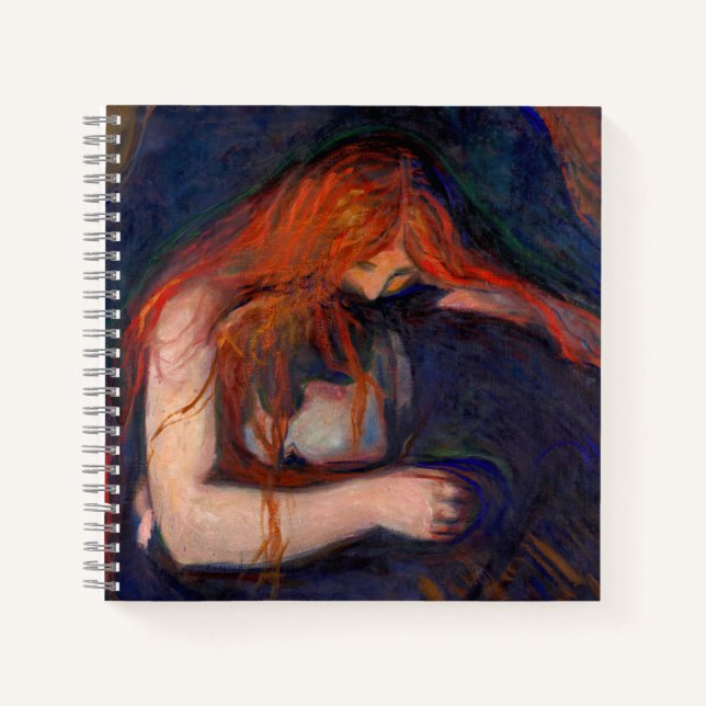 Edvard Munch - Vampire / Love and Pain Notebook (Front)