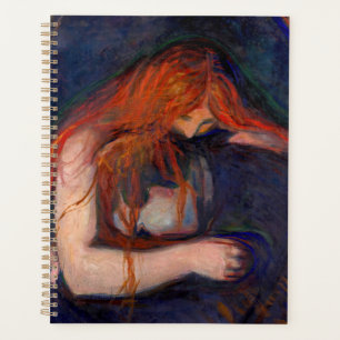 Edvard Munch - Vampire / Love and Pain Planner