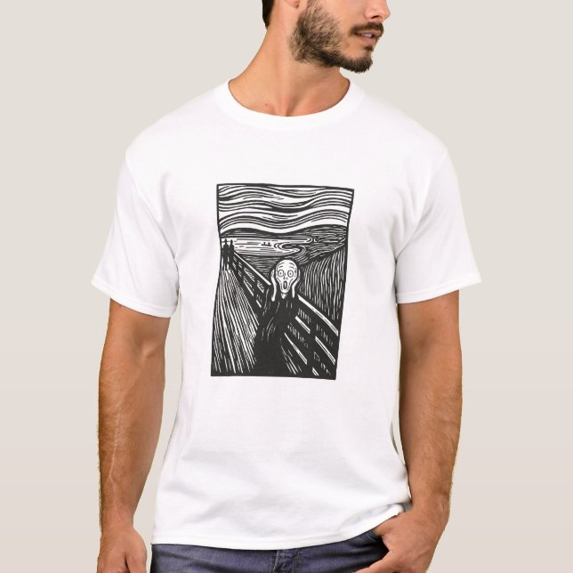 Edvard Munch's Scream T-Shirt (Front)