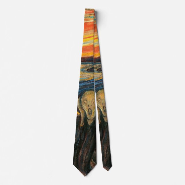 Edvard Munch's The Scream Tie (Front)