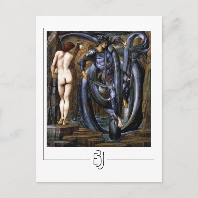 Edward Burne-Jones #261 - Fine Art Postcard (Front)