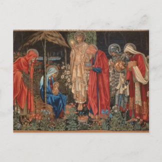Edward Burne-Jones - Adoration de la carte postale
