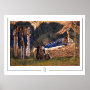 Edward Burne-Jones Affiche de Zedign Art #18