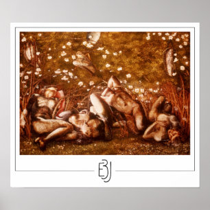 Edward Burne-Jones Affiche de Zedign Art #18