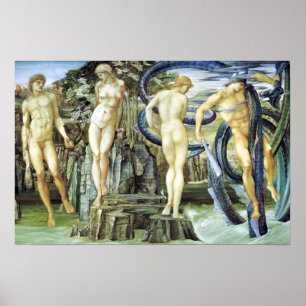 Edward Burne-Jones Perseus and Andromeda Poster