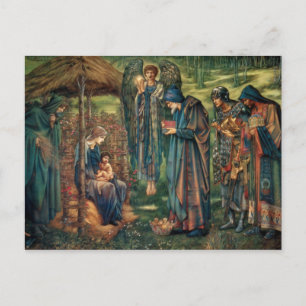 Edward Burne-Jones: Star of Bethlehem Postcard