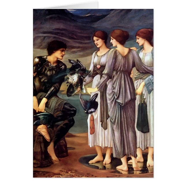 Edward Burne-Jones- The Arming of Perseus (Front)