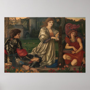 Edward Burne-Jones - The Love Song Poster