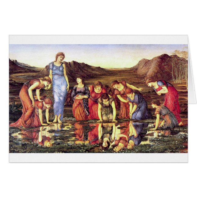 Edward Burne-Jones The Mirror of Venus (Front Horizontal)
