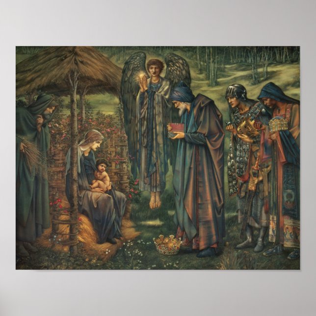 Edward Burne-Jones - The Star of Bethlehem Poster (Front)