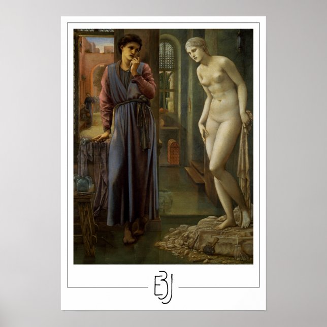 Edward Burne-Jones Zedign Art Poster #17 (Front)
