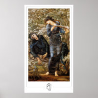 Edward Burne-Jones Zedign Art Poster #79