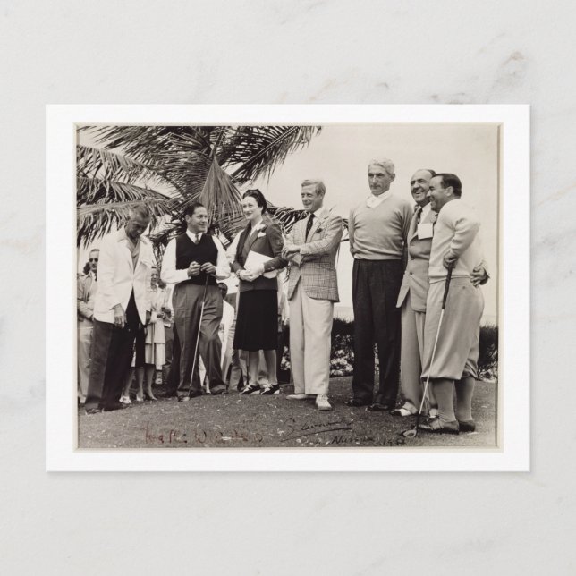 Edward, Duke of Windsor (1894-1972) and Wallis, Du Postcard (Front)