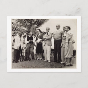 Edward, Duke of Windsor (1894-1972) and Wallis, Du Postcard