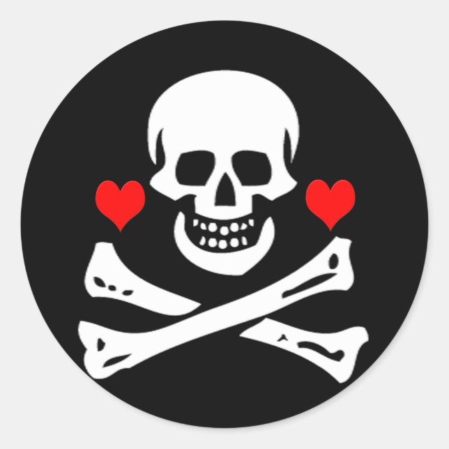 Edward England-Hearts Classic Round Sticker (Front)