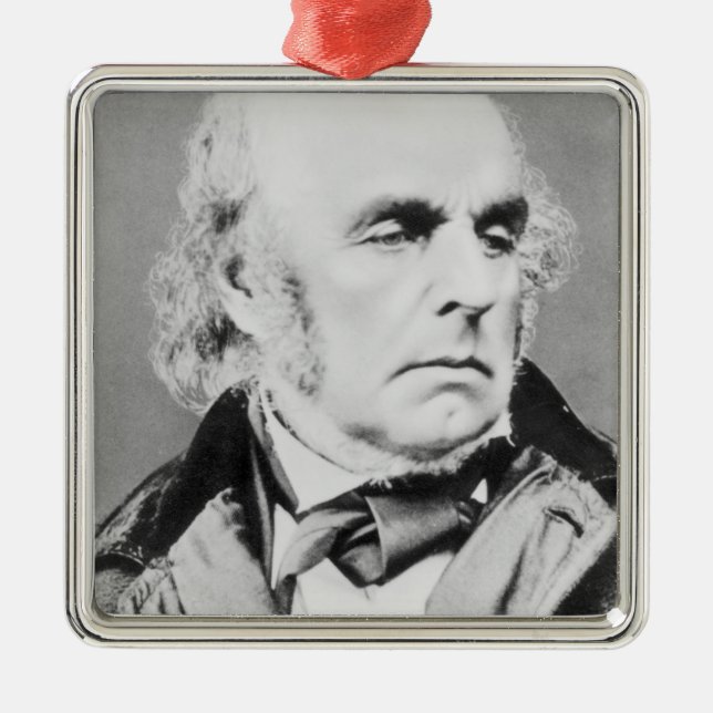 Edward Fitzgerald Metal Ornament (Front)