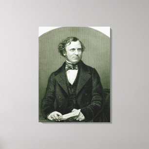 Edward Henry Smith Stanley, Lord Stanley Canvas Print