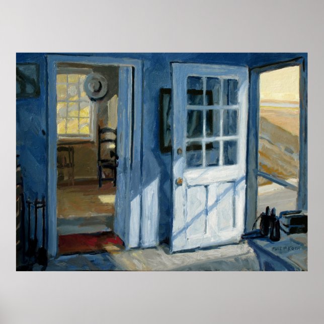 edward hopper art  poster (Front)