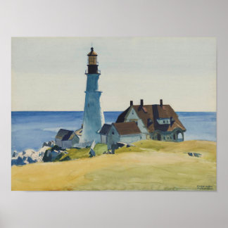 edward hopper art  poster