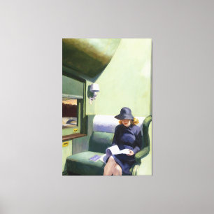 Edward Hopper - Compartment C Canvas Print