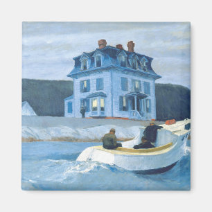 edward hopper paintings art  magnet