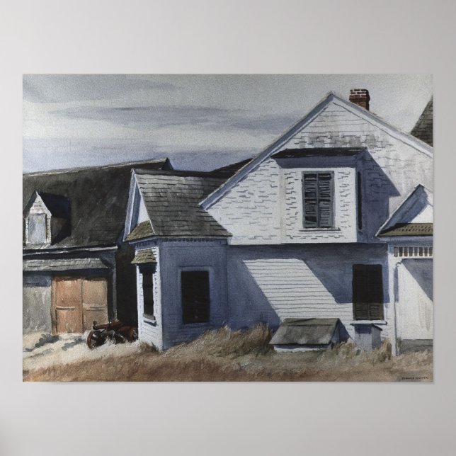 edward hopper paintings art  poster (Front)