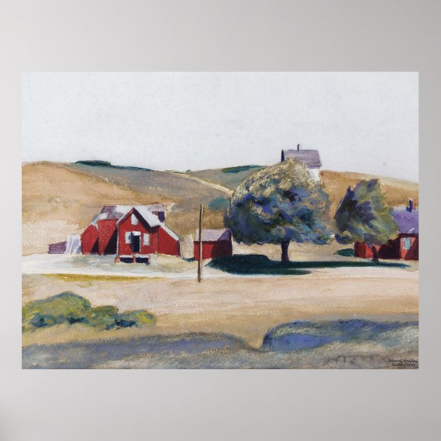 edward hopper paintings art  poster (Front)