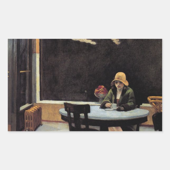 edward hopper paintings art  sticker (Front)