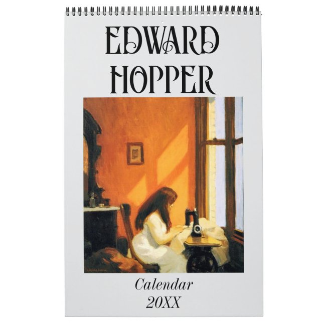 Edward Hopper paintings wall calendar  (Cover)