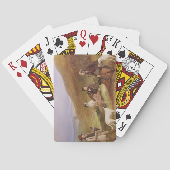 Edward Horner Reynard and his Brother, George, Gro Playing Cards (Back)