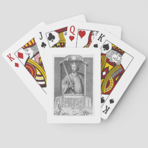 Edward I (1239-1307) King of England from 1272, af Playing Cards