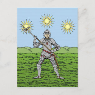 Edward IV in Plate Armour Postcard