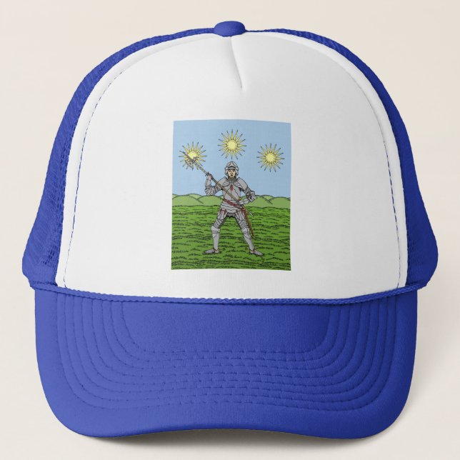 Edward IV in Plate Armour Trucker Hat (Front)
