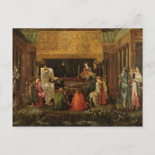 Edward Jones - Death of King Arthur Postcard