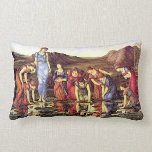Edward Jones - The mirror of Venus Lumbar Pillow