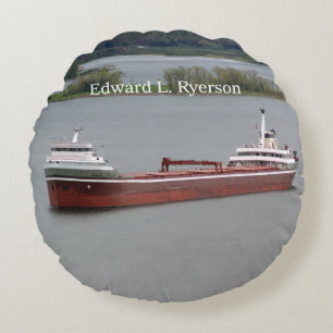 Edward L. Ryerson coussin rond