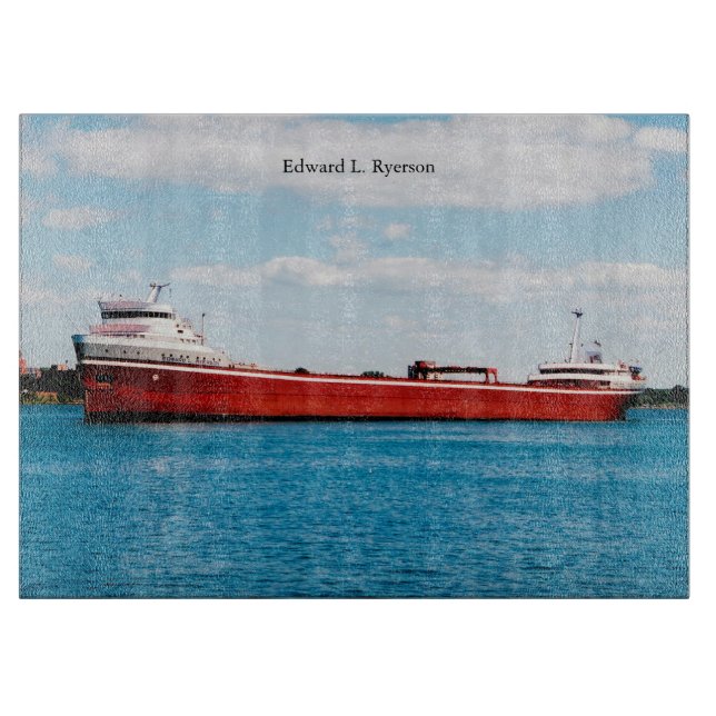 Edward L. Ryerson cutting board (Front)